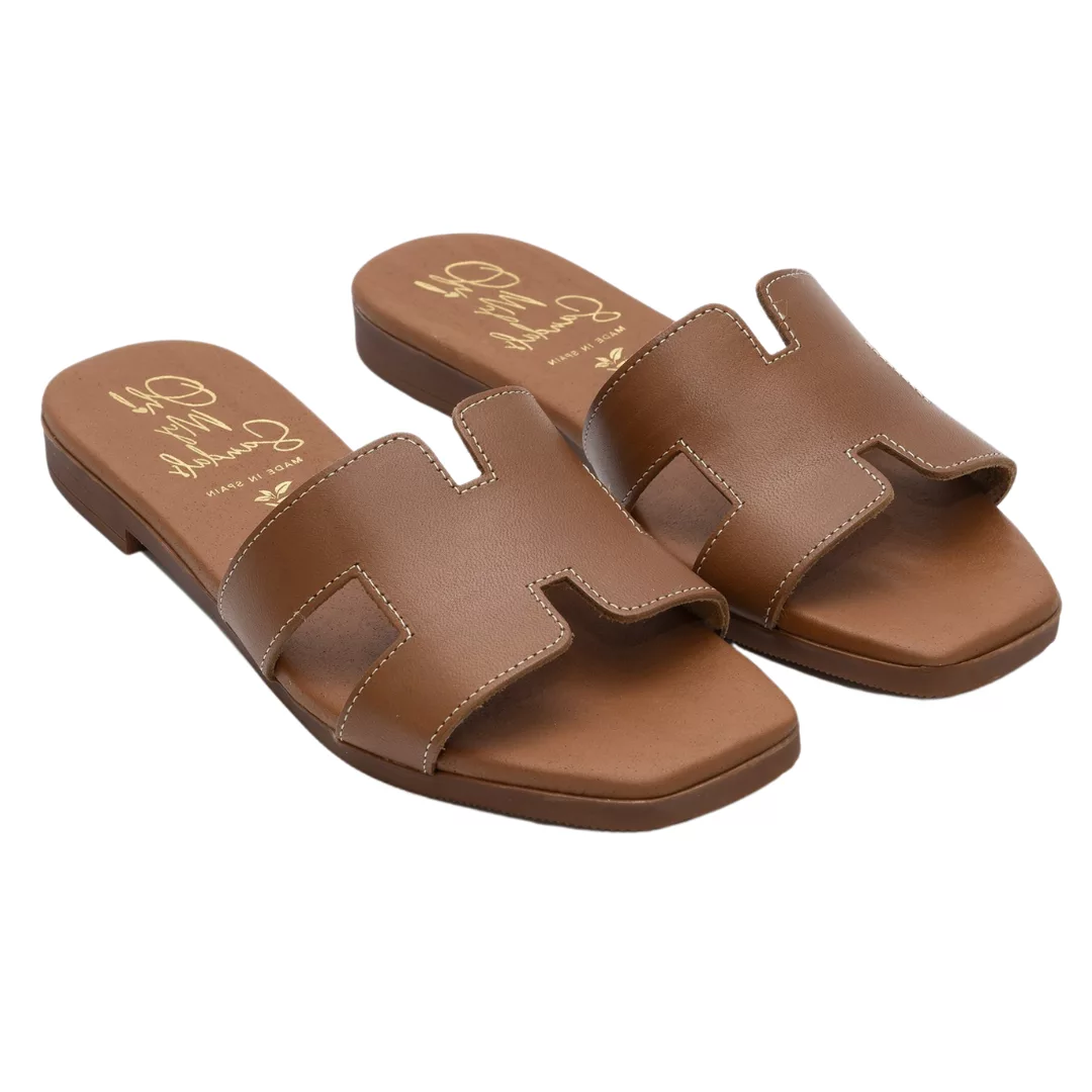 Las sandalias planas para mujer de la marca Oh My Sandals cod 8111