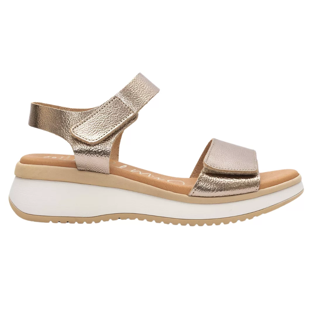 Las sandalias tipo cuña para mujeres de la marca Oh My Sandals cod 7984